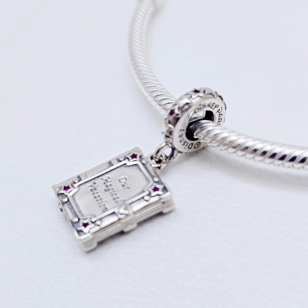 Pandora Disney Parks Our Magical Vacation Book Dangle Charm - Picture 5 of 5